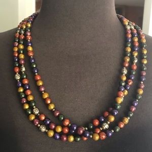 Multicolored Beaded Necklace